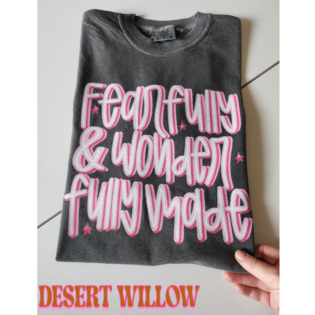 Fearfully & Wonderfully Made - Pink