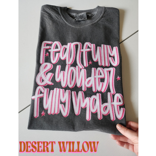 Fearfully & Wonderfully Made - Pink